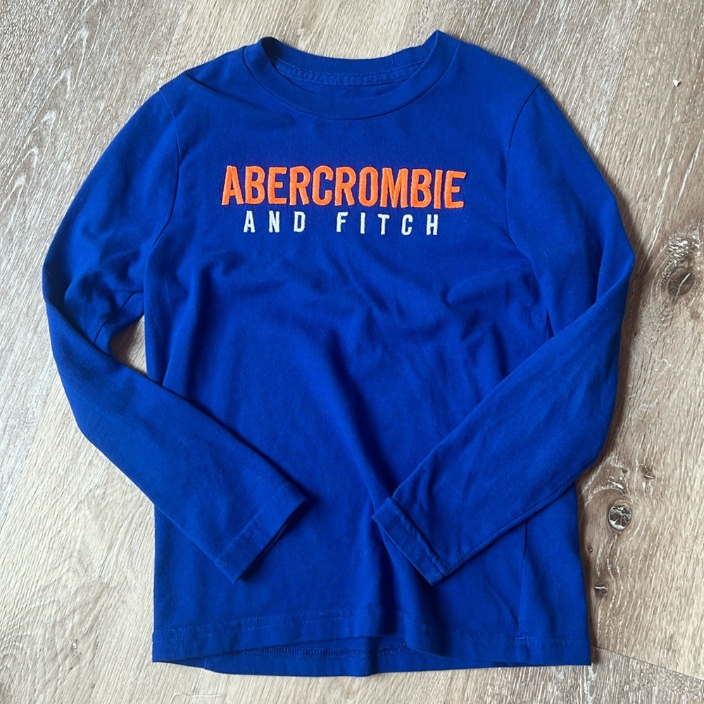 Boys Abercrombie long sleeve t-shirt size 7/8